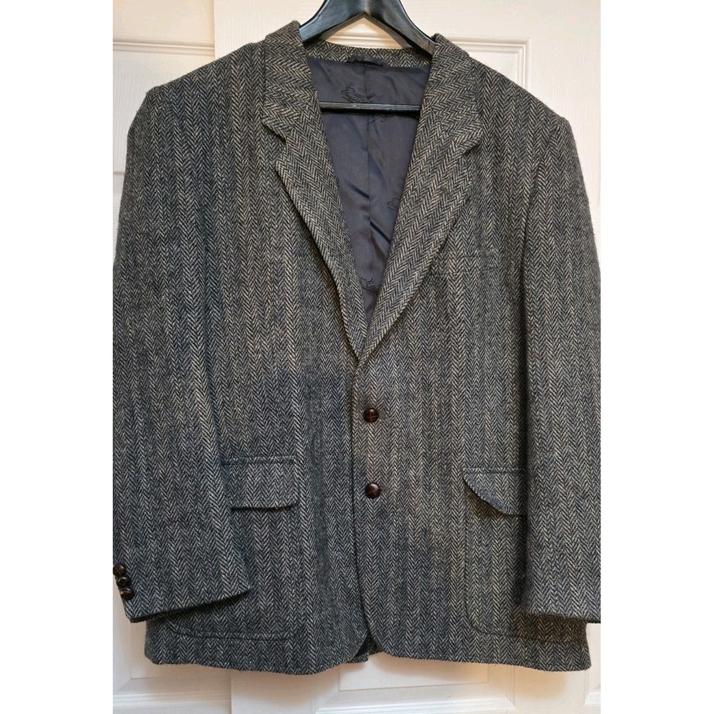 Vintage Ernesto Bellini‎ , Mark Of The Worlds Best  100% Pure Wool Mens Blazer